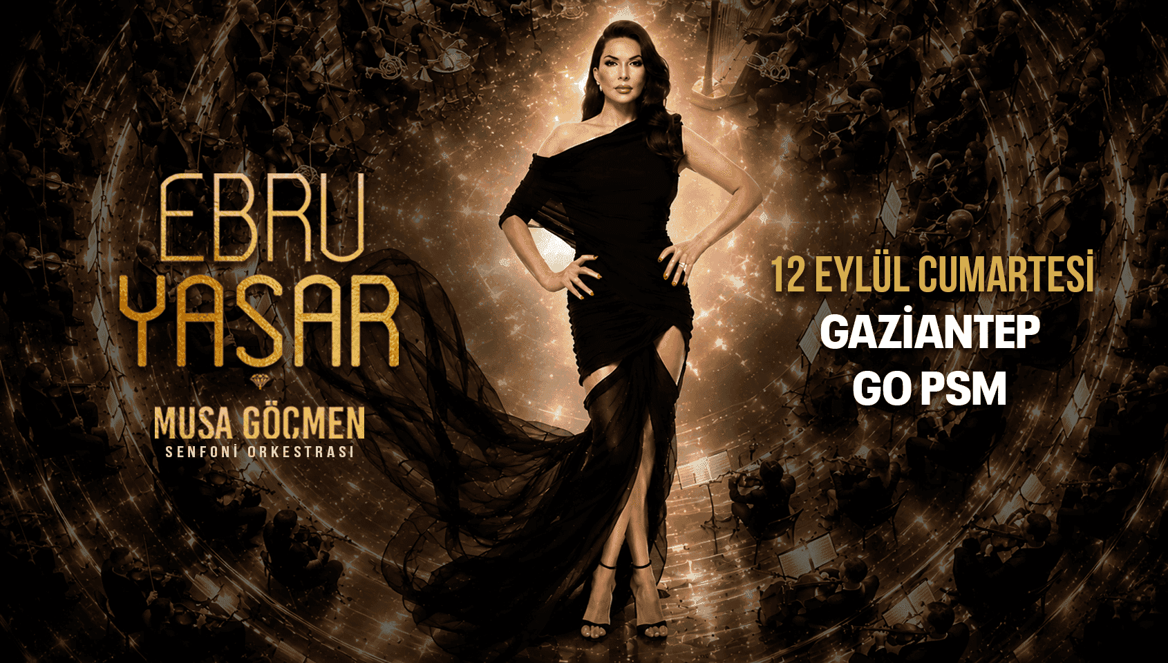 Ebru Yaşar Senfoni Orkestrası afişi