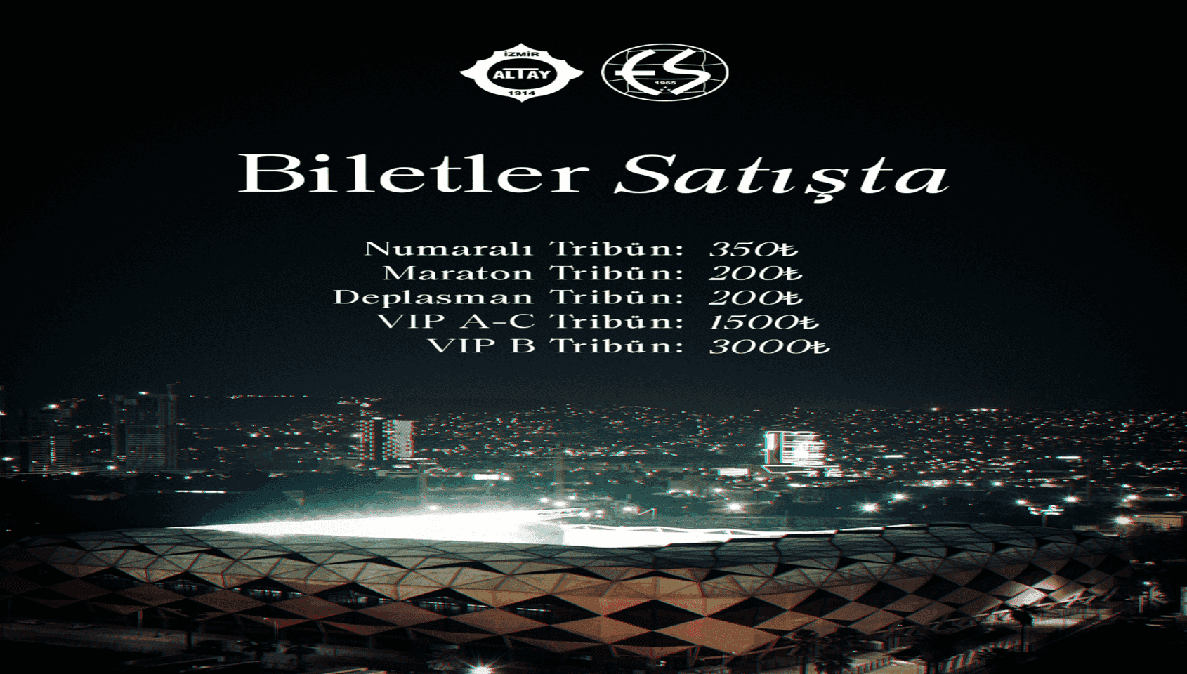 Altay - Eskişehirspor, 17 Ekim 2026, Alsancak Mustafa Denizli Stadyumu, İstanbul konser afişi