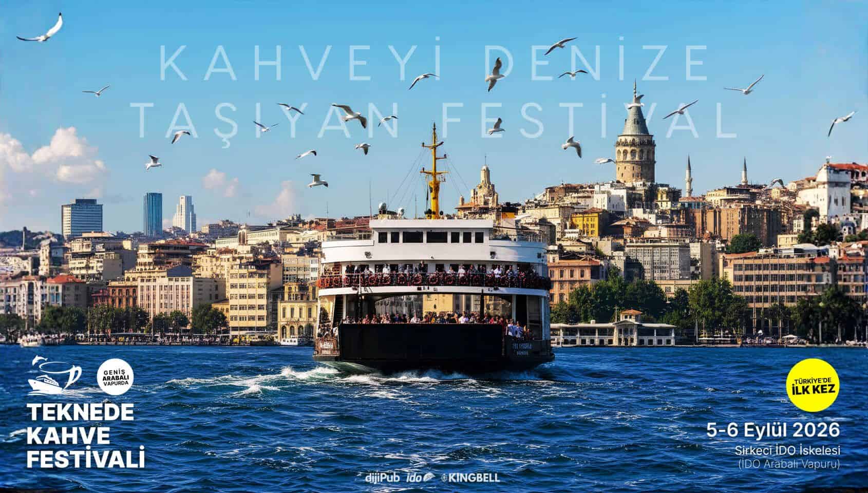 Teknede Kahve Festivali afişi