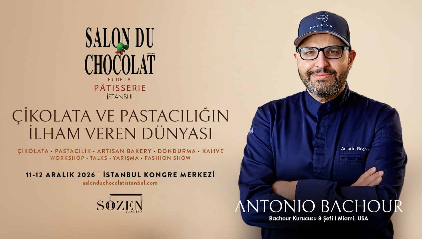 Salon du Chocolat İstanbul, 11 Aralık 2026, İstanbul Kongre Merkezi, İstanbul konser afişi