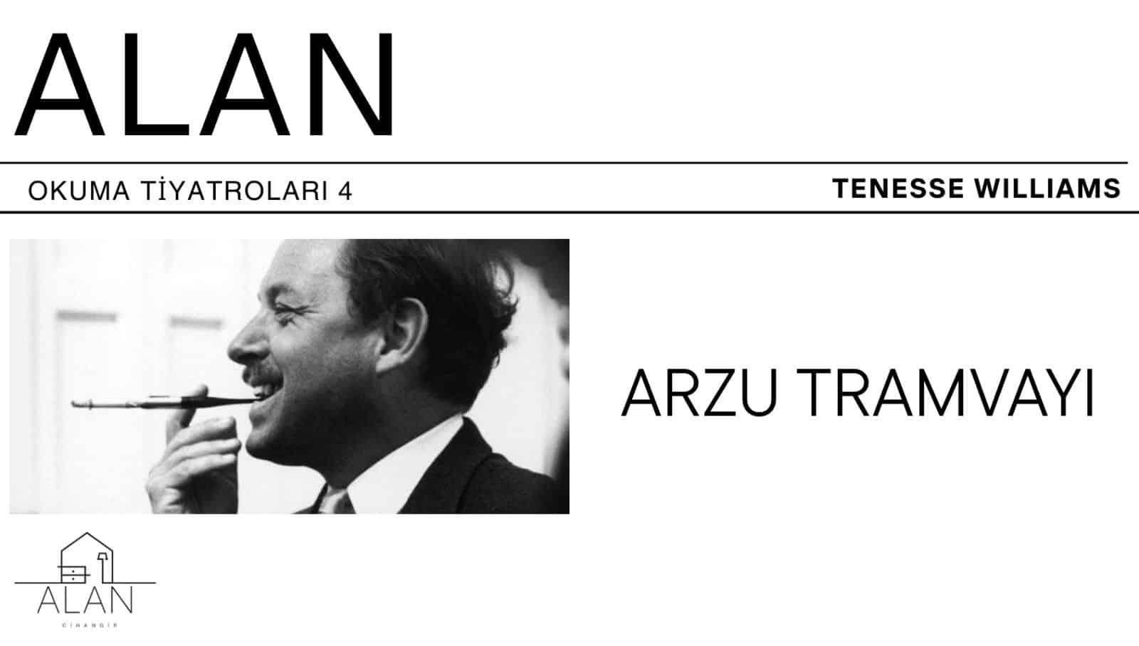 Tennessee Williams’la Bir Karşılaşma: Arzu Tramvayı afişi