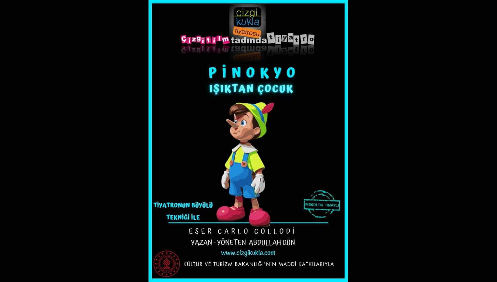 Pinokyo Işıktan Çocuk afişi