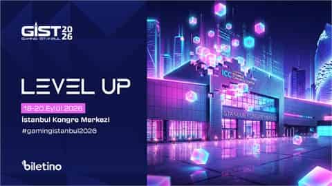 Gaming İstanbul 2026 Uluslararası Oyun ve Dijital Eğlence - GIST 2026 afişi
