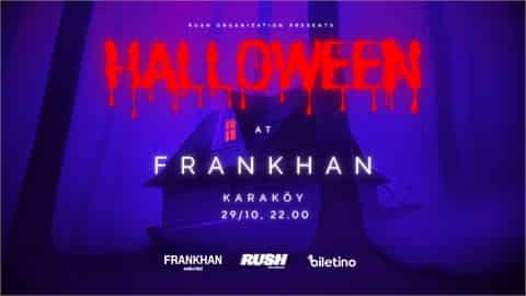 Halloween Frankhan, 29 Ekim 2026, Frankhan Karaköy, İstanbul konser afişi