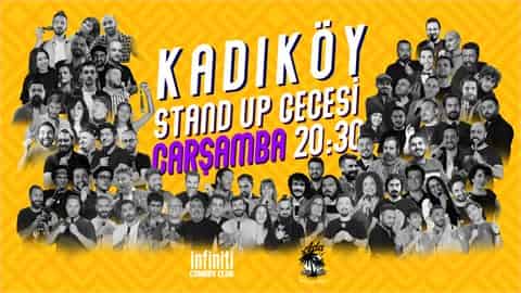 Kadıköy Stand up Gecesi Çarşamba 20:30, 14 Ekim 2026, Ada Bar, İstanbul konser afişi