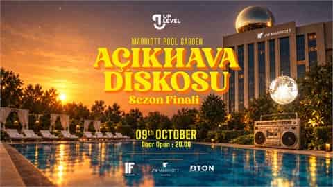 Açık Hava Diskosu, 9 Ekim 2026, JW Marriott Hotel Ankara, Ankara konser afişi