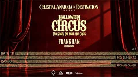 HALLOWEEN CIRCUS, 30 Ekim 2026, Frankhan, İstanbul konser afişi
