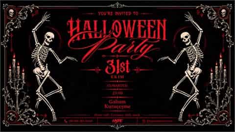 HALLOWEEN PARTY | GALIUM KURUCESME, 31 Ekim 2026, Galium Kuruçeşme, İstanbul konser afişi