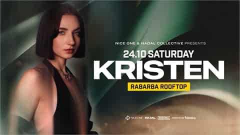 Kristen - Nice One & Hadal Collective Presents, 24 Ekim 2026, Rabarba Rooftop, Ankara konser afişi