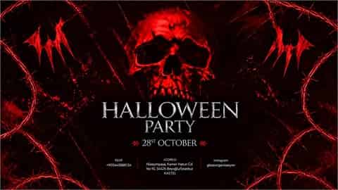 Halloween - Kastel Flow, 28 Ekim 2026, Kastel, İstanbul konser afişi
