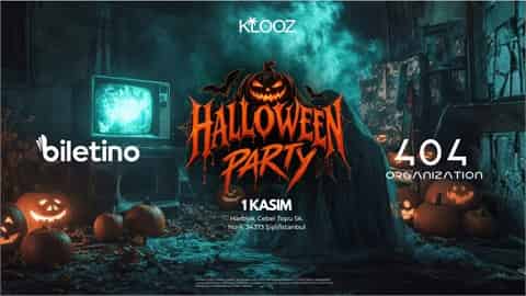 Halloween Party, 1 Kasım 2026, Klooz Istanbul, İstanbul konser afişi