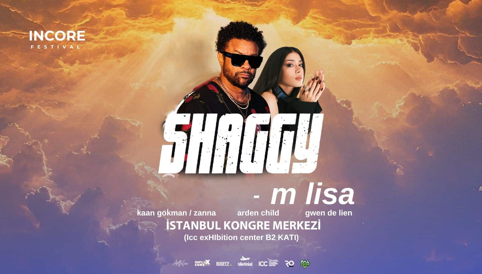 Incore Festival İstanbul: Shaggy afişi