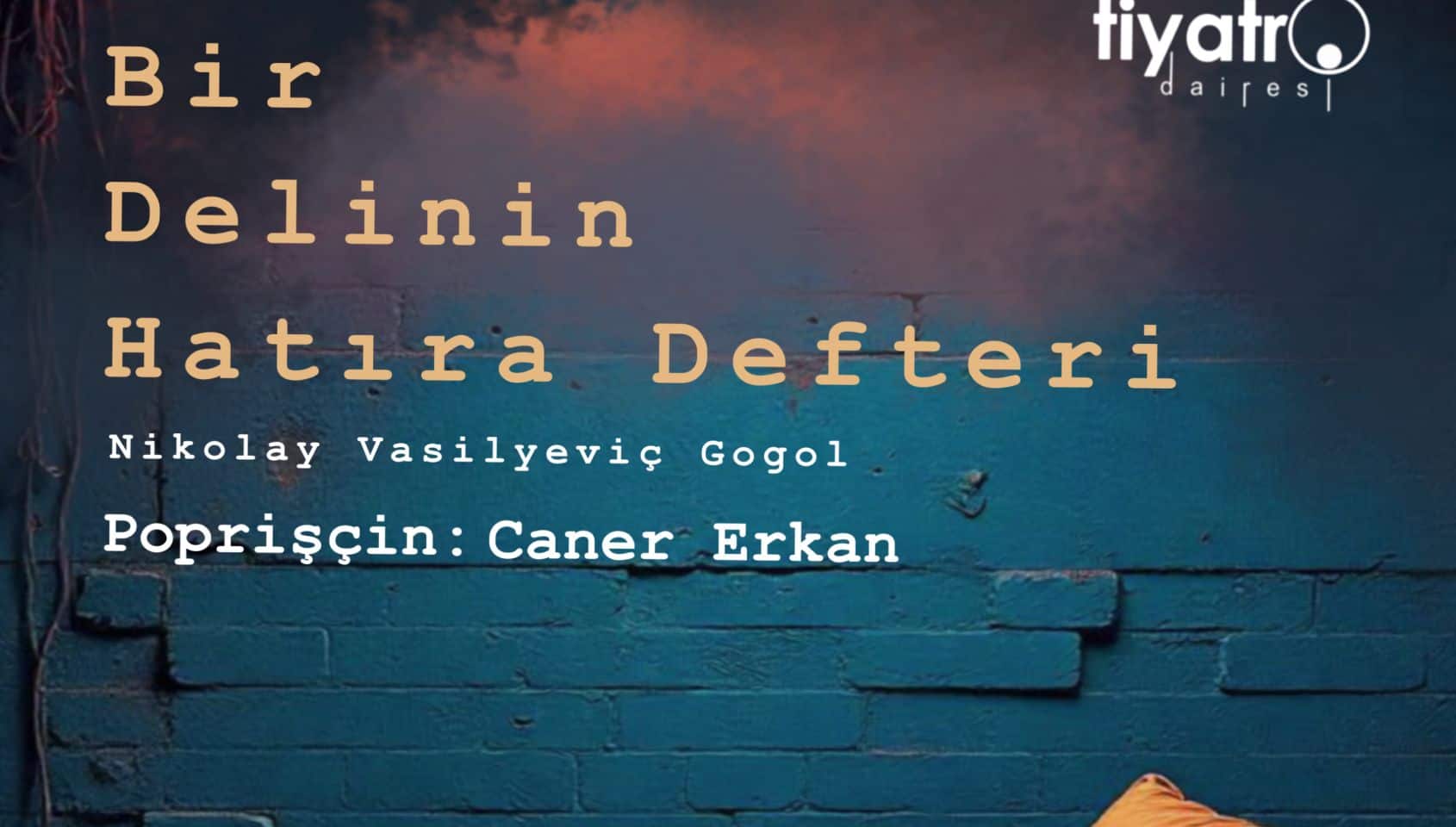 Bir Delinin Hatıra Defteri, 3 Kasım 2026, Barış Manço Kültür Merkezi - Kadıköy, İstanbul konser afişi