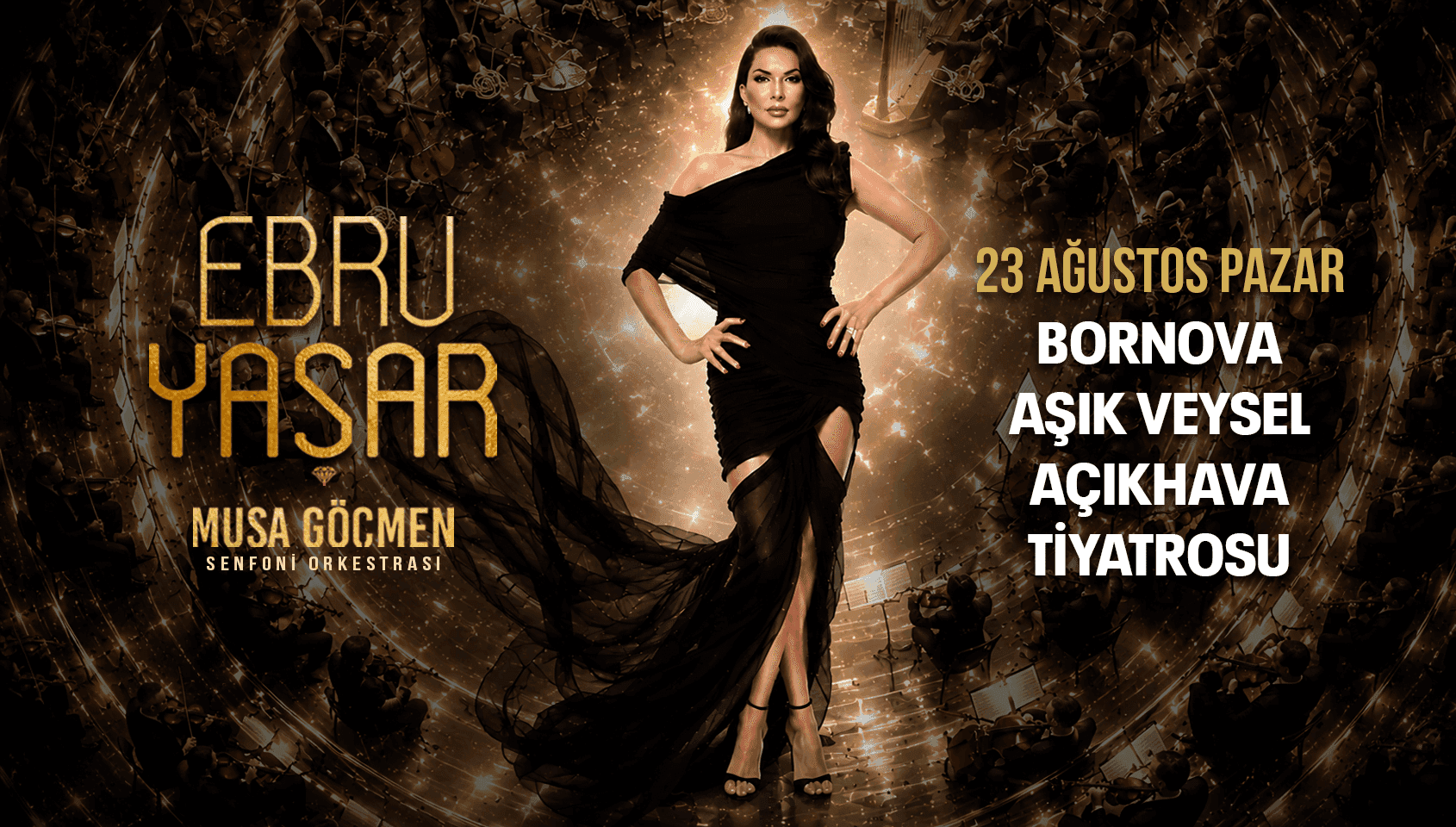 Ebru Yaşar Senfoni Orkestrası afişi