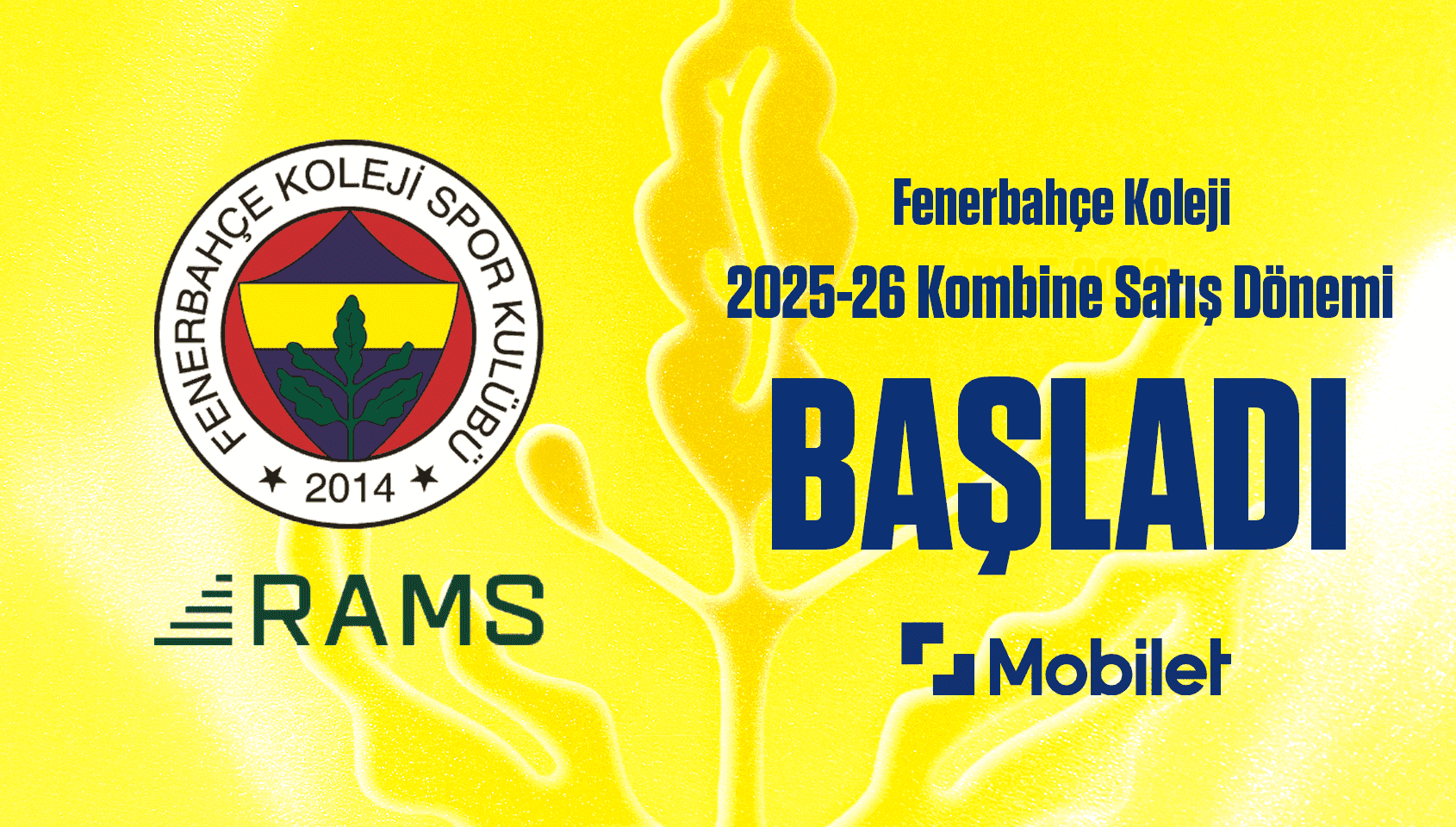 Fenerbahçe Koleji 2025-2026 Kombine afişi