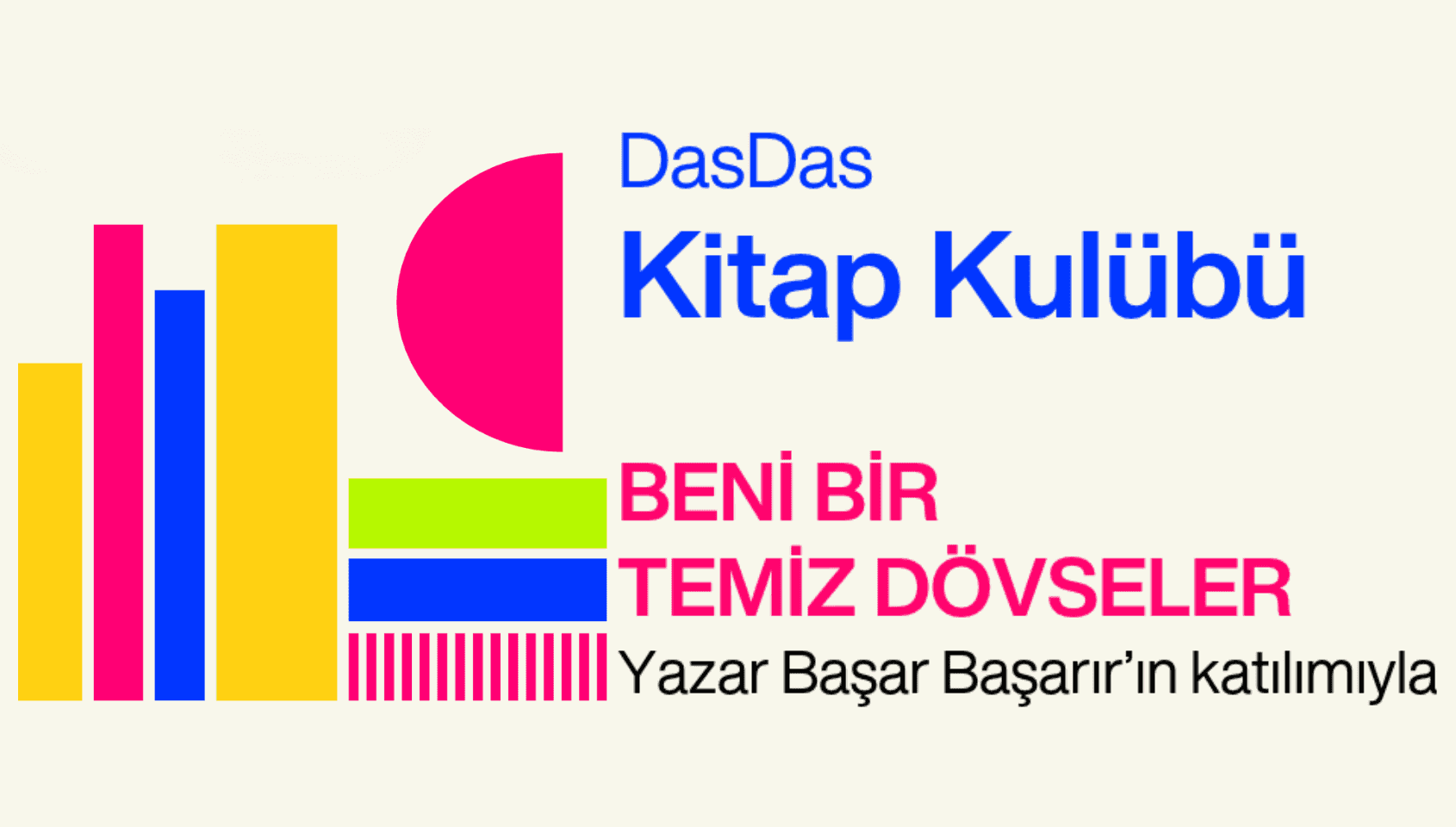 DasDas Kitap Kulübü - Başar Başarır, 31 Ekim 2026, DasDas Açık Sahne, İstanbul konser afişi