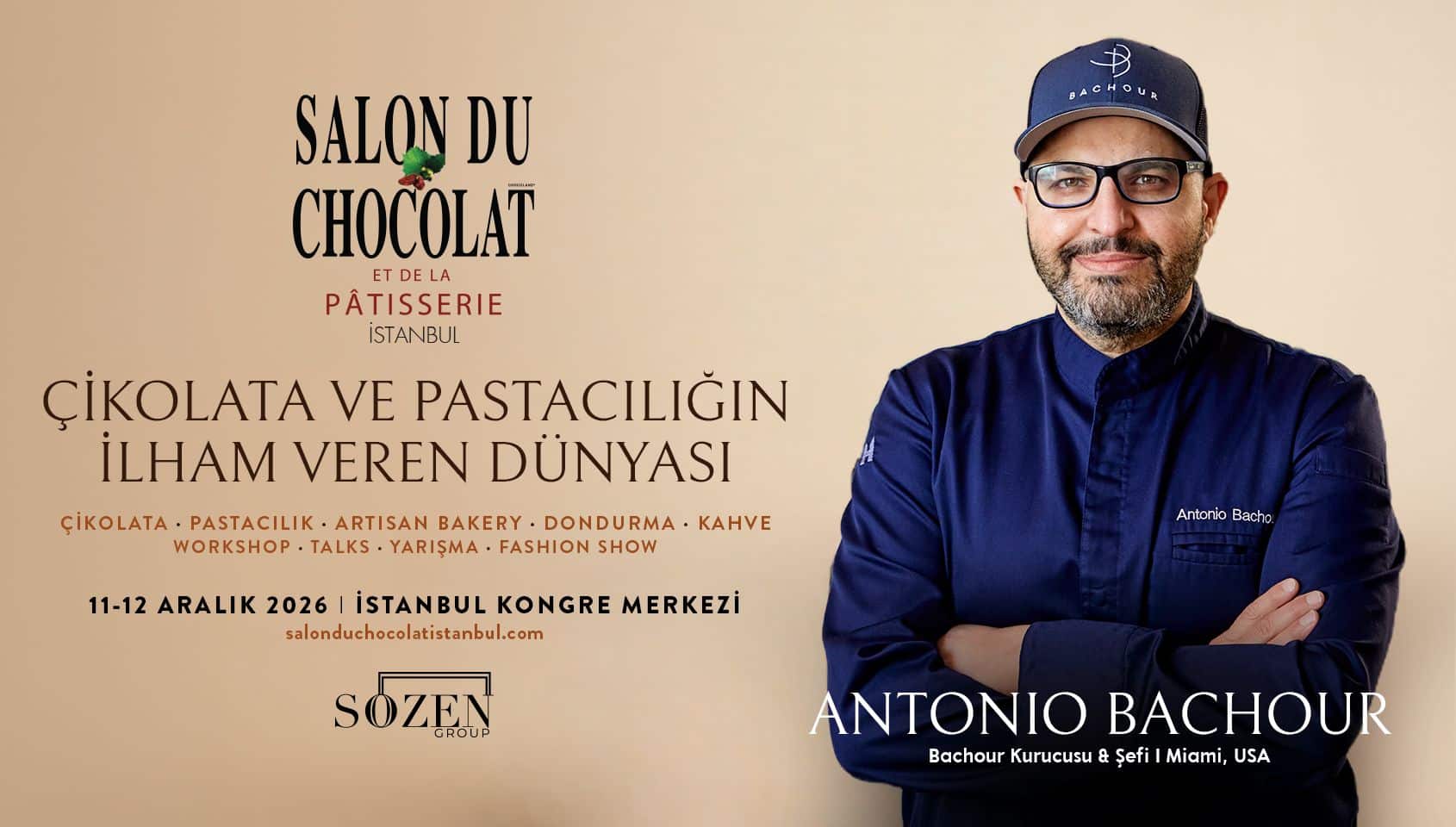 Salon du Chocolat İstanbul afişi