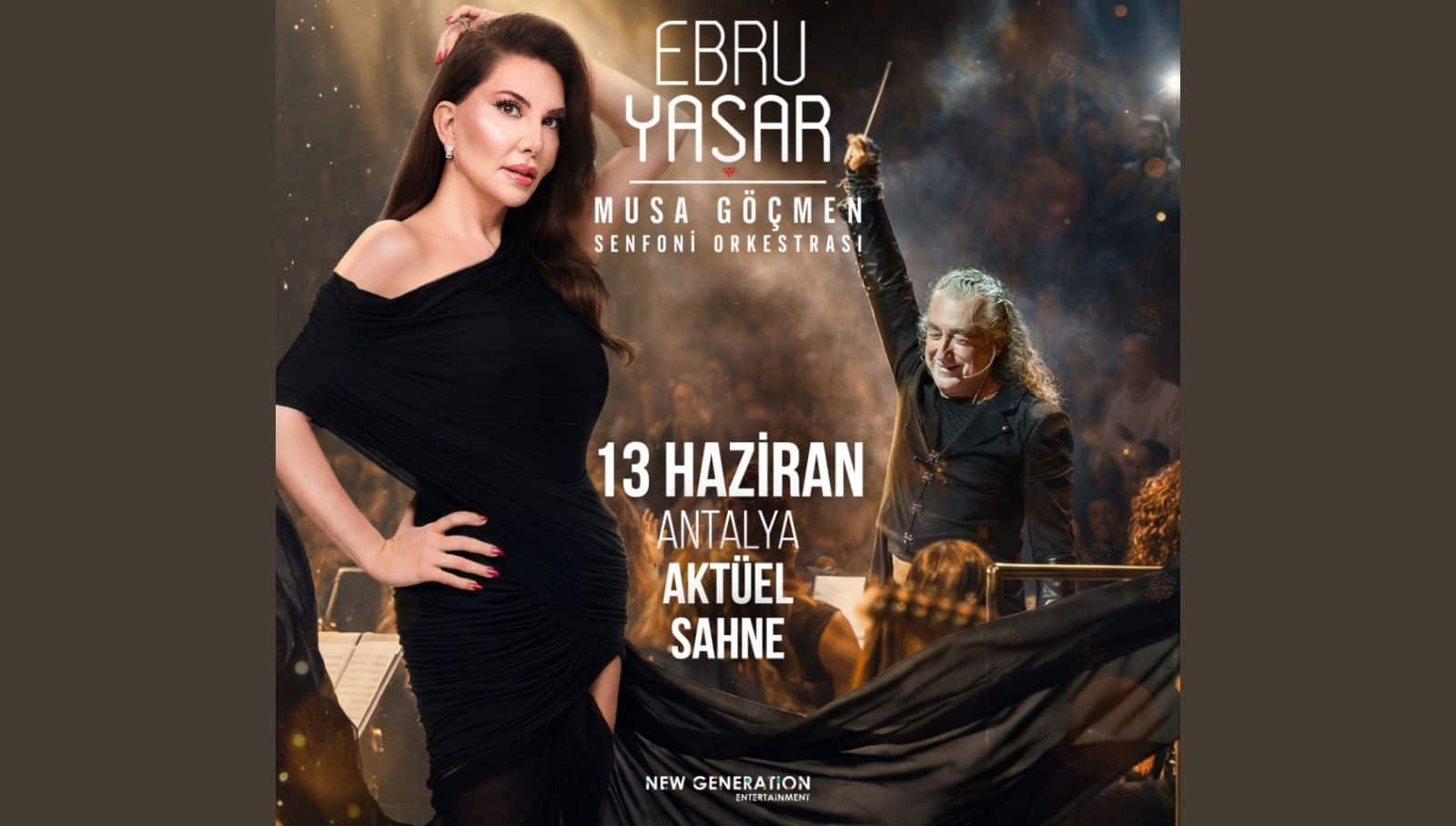 Ebru Yaşar Senfoni Orkestrası afişi