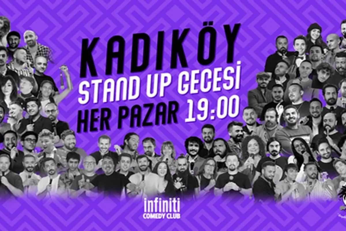 Kadıköy Stand up Gecesi Çarşamba 20:30, 21 Ekim 2026, Ada Bar, İstanbul konser afişi