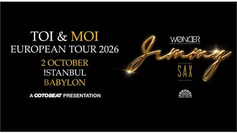 JIMMY SAX - Toi & Moi European Tour 2026 afişi