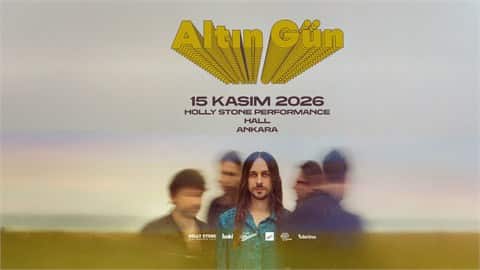 Altın Gün, 15 Kasım 2026, Holly Stone Performance Hall Ankara, Ankara konser afişi