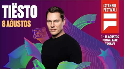 Tiesto | İstanbul Festivali afişi