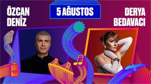 Özcan Deniz-Derya Bedavacı | İstanbul Festivali afişi