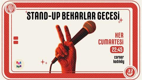 Stand up Bekarlar Gecesi, 19 Eylül 2026, Corner Kadıköy, İstanbul konser afişi