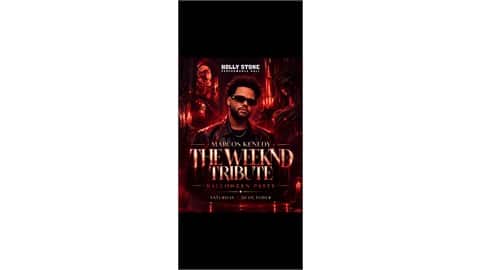 THE WEEKND TRIBUTE, 30 Ekim 2026, Holly Stone, Ankara konser afişi