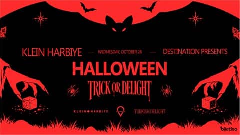 Hallowen - Trick or Delight | Klein Harbiye, 28 Ekim 2026, Klein Harbiye, İstanbul konser afişi