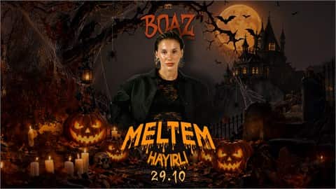 HALLOWEEN PARTY | MELTEM HAYIRLI | BOAZ MIDDLE, 29 Ekim 2026, Boáz Middle, İstanbul konser afişi