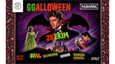 GGalloween, 28 Ekim 2026, Rabarba, Ankara konser afişi