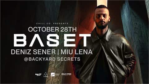 BASET | Backyard Secret, 28 Ekim 2026, Backyard Secret, Ankara konser afişi