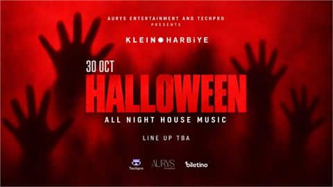KLEIN HARBİYE | HALLOWEEN, 30 Ekim 2026, Klein Harbiye, İstanbul konser afişi