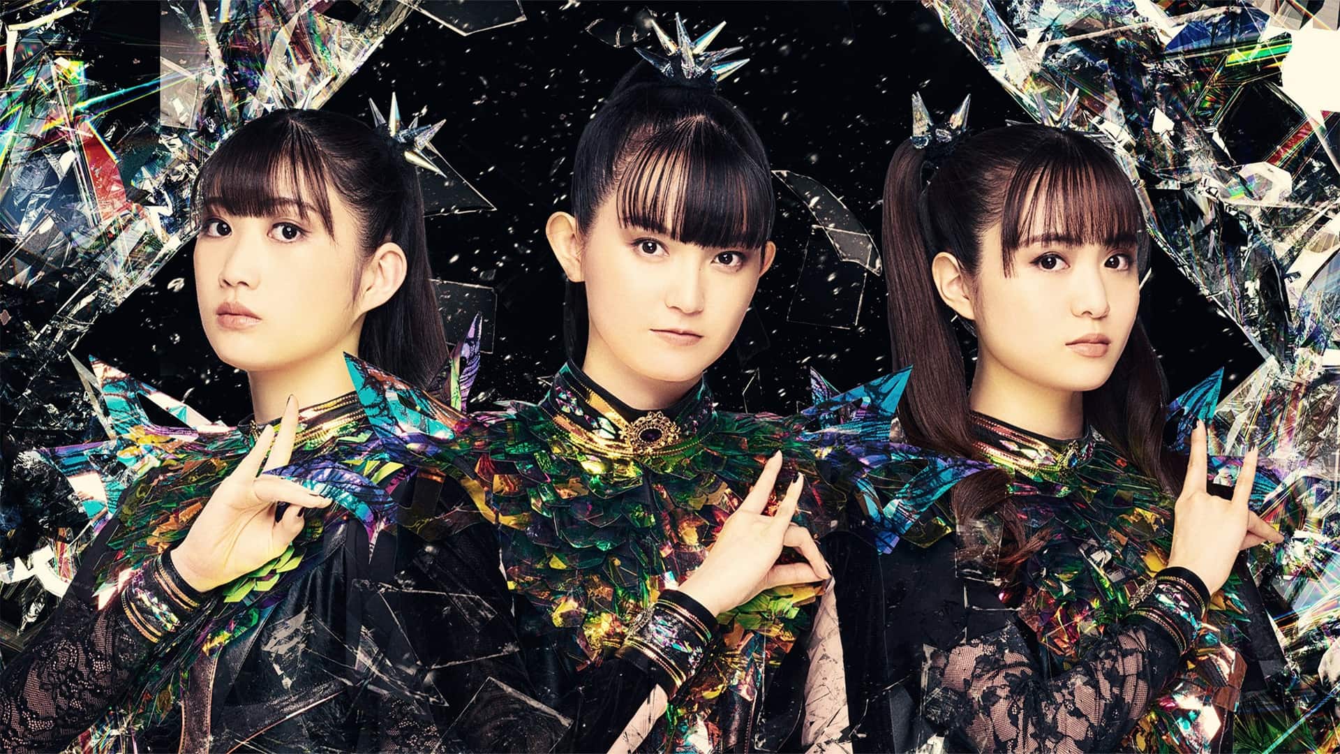 Yüzdeyüz Metal Sunar: Babymetal afişi