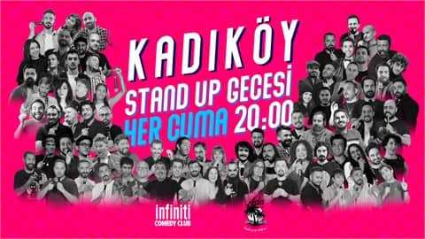 Kadıköy Stand up Gecesi Cuma 20:00 afişi
