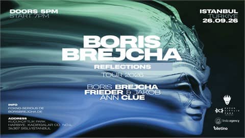 BORIS BREJCHA - REFLECTIONS TOUR