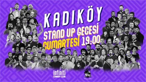 Kadıköy Stand up Gecesi Cumartesi 19:00 afişi