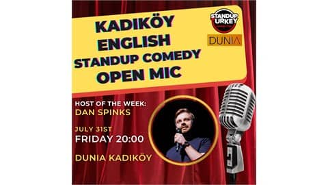 Kadıköy English Stand-up Comedy Open Mic
