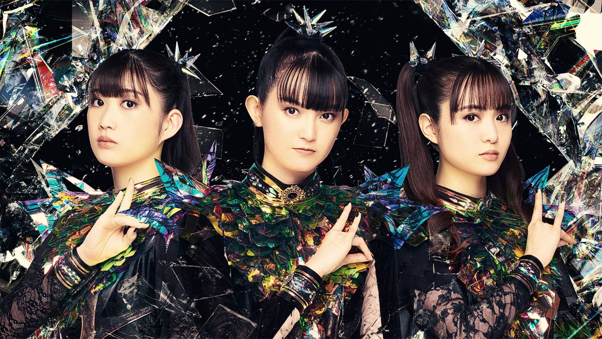 Yüzdeyüz Metal Sunar: Babymetal afişi