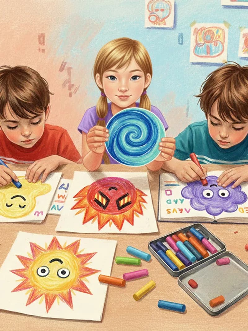 Resim Çizerek Duyguları Tanımlıyoruz