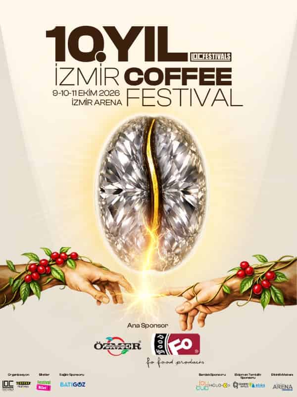 10. İzmir Coffee Festival afişi