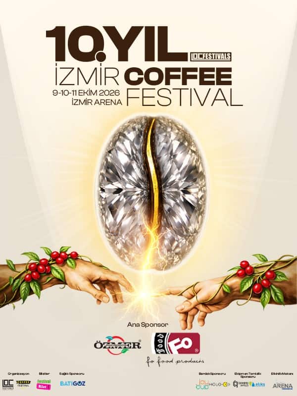 10. İzmir Coffee Festival afişi