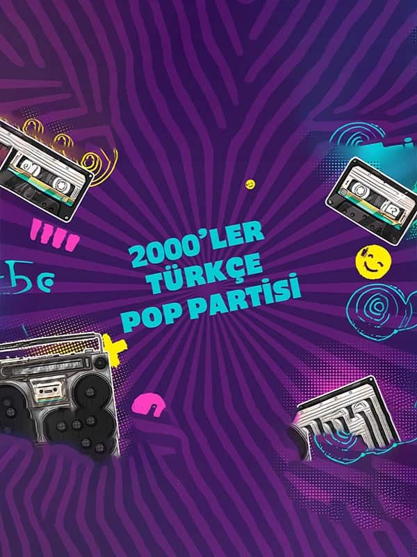 2000'ler Türkçe Pop Partisi, 9 Ekim 2026, Tepe Prime Ankara, Ankara konser afişi