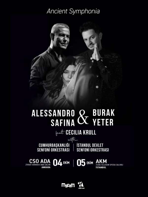 Alessandro Safina & Burak Yeter feat Cecilia Krull afişi