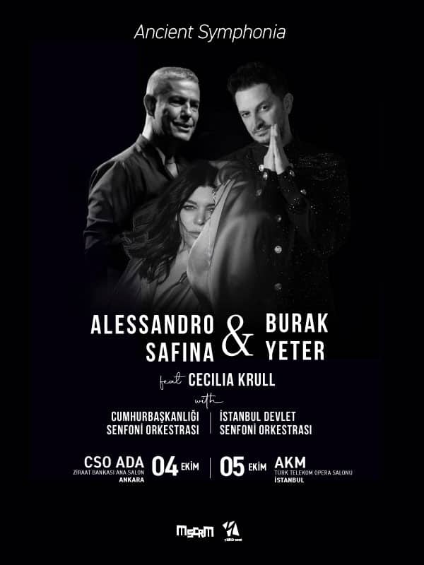 Alessandro Safina & Burak Yeter feat Cecilia Krull afişi