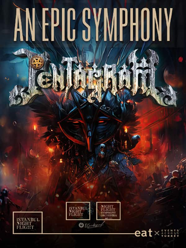 An Epic Symphony & Pentagram, 8 Kasım 2026, Harbiye Cemil Topuzlu Açıkhava Sahnesi, İstanbul konser afişi