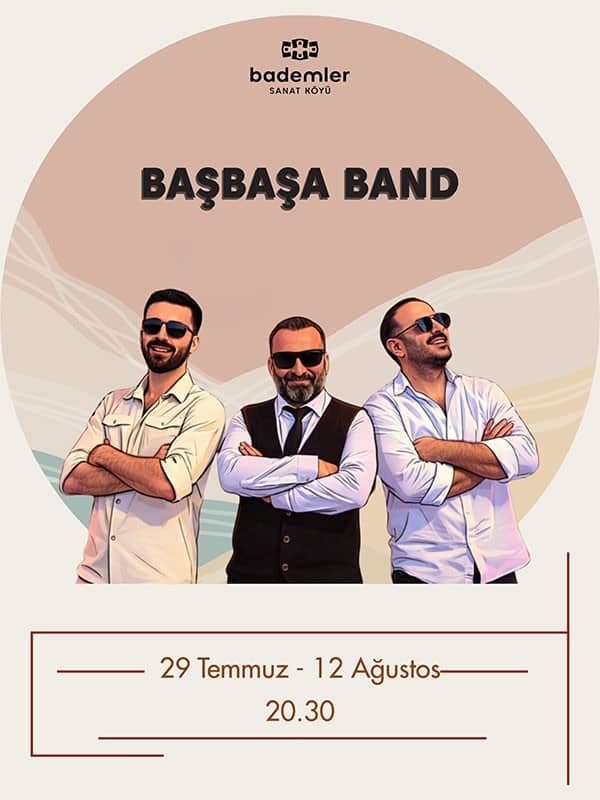 Başbaşa Band Konseri afişi