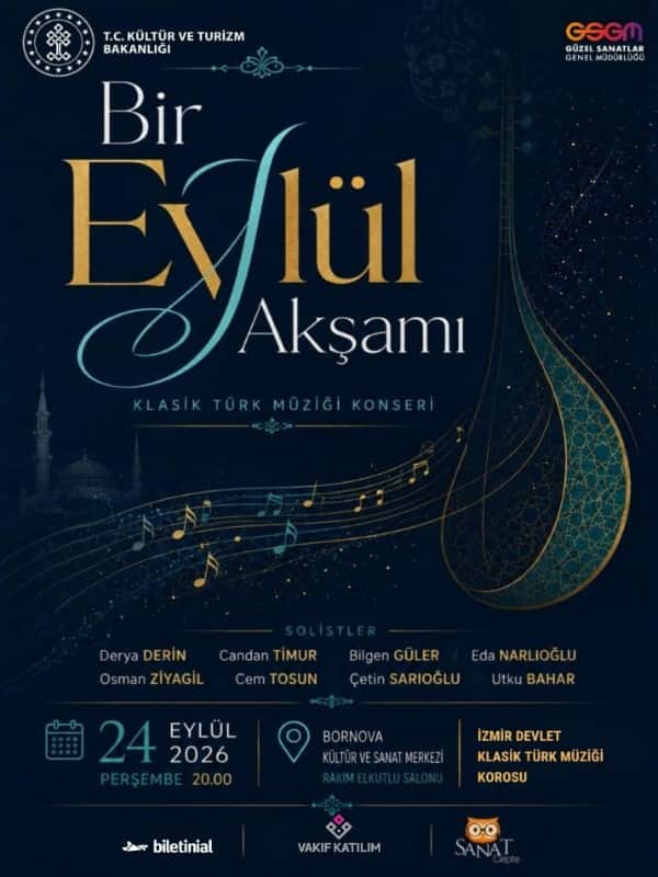 Bir Eylül Akşamı afişi