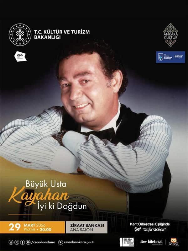 Büyük Usta Kayahan, İyi Ki Doğdun Konseri afişi